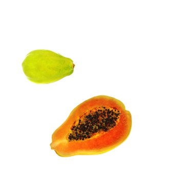 Papaya meyve 3d render