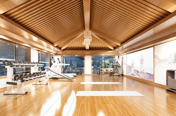 Renderen Gym Fitness Sportcentrum — Stockfoto