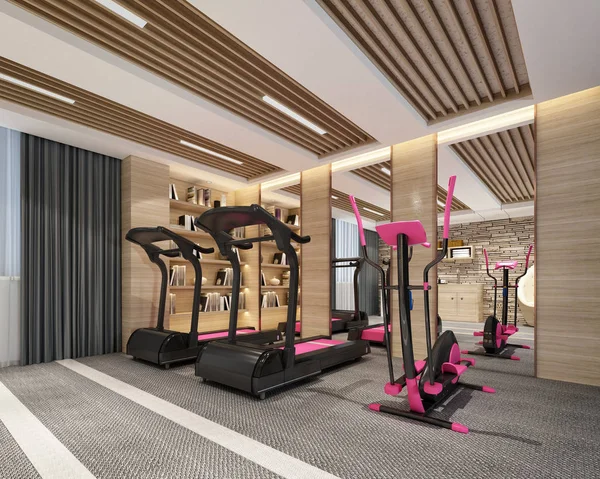 Fitness Spor Salonu Render — Stok fotoğraf