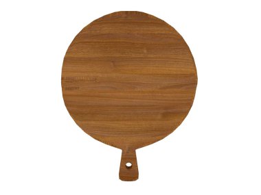 Beyaz arka planda mutfak ahşap kesme tahtası