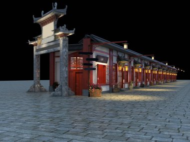 3d depolama dış görünümü