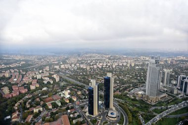 İstanbul ve Türkiye 'nin hava manzarası