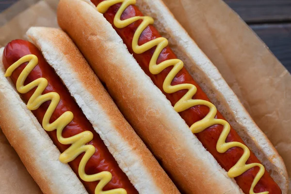 Sarı hardal sosisli Barbekü Izgara