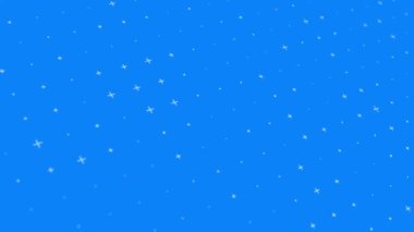 Beyaz hareket eden haç ızgaralı modern mavi geometrik arkaplan