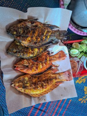 Pazardaki balıklar.