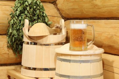 Sauna iç light bira kupa.
