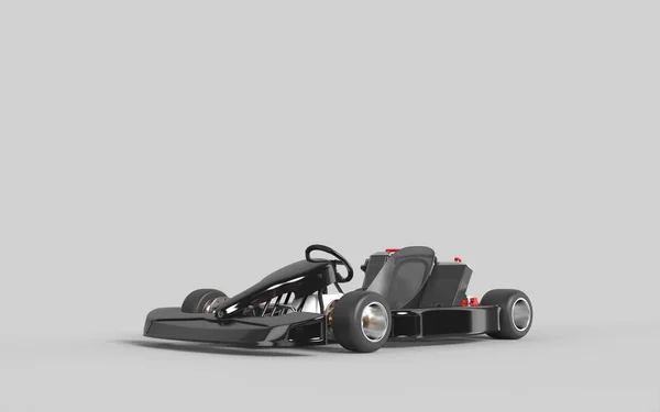 Karting Voiture Course Pour Enfants Rendu — Photo