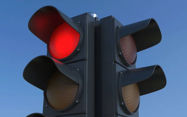 Ampel Darstellung — Stockfoto