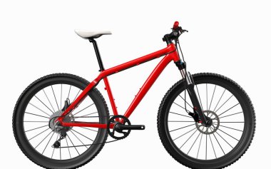 Bisiklet arka plan üzerinde. Bike.3D işleme.