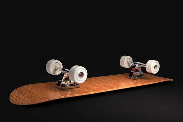 Skateboard Bakgrund Rendering — Stockfoto