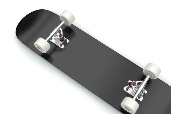 Skateboard Bakgrund Rendering Stockfoto