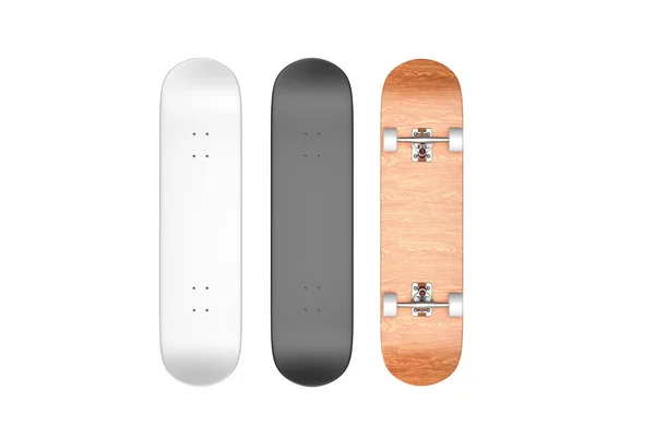 Skateboard. 3D rendering. Stock Photo