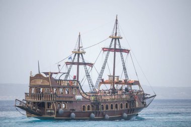 Pserimos island, Greece - JULY 28, 2025 Pserimos is a small Greek island which belongs to Kalymnos municipality 