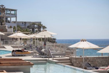 Kalymnos island, Greece - JULY 26, 2025 Kalymnos is a greek island which is famous for its traditions and its sea sponges production.