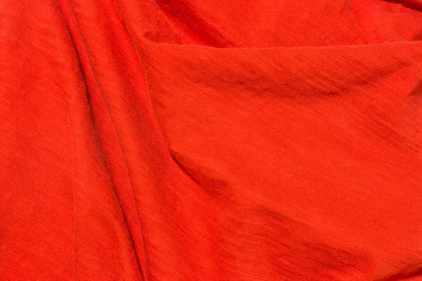 Ini Adalah Foto Dari Bright Red Kain Latar Belakang — Stok Foto