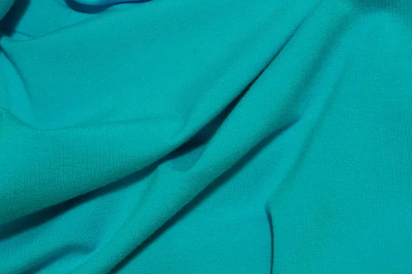Ini Adalah Foto Dari Latar Belakang Kain Turquoise — Stok Foto