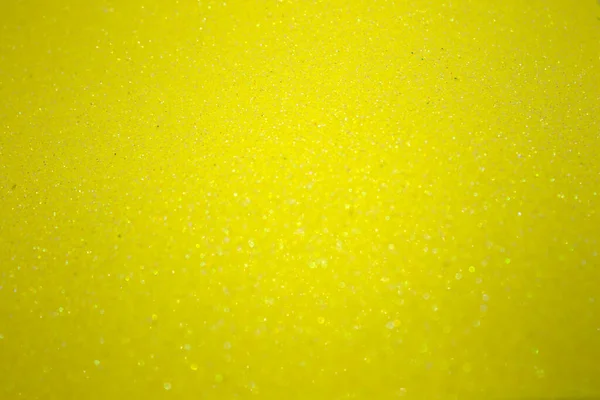 Fond Holographique Jaune Paillettes — Photo