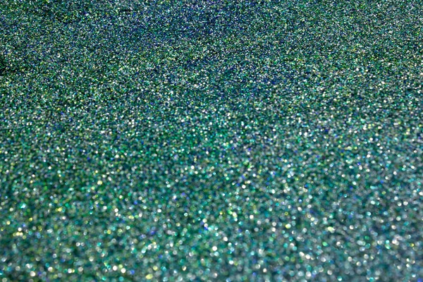 Голубой Зеленый Блеск Голографического Фона — стоковое фото