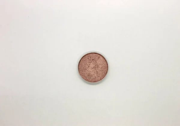 Sombra Bronze Isolado Fundo Branco — Fotografia de Stock
