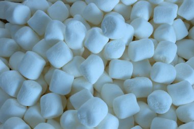 Bu Marshmallow arka planının bir fotoğrafı.