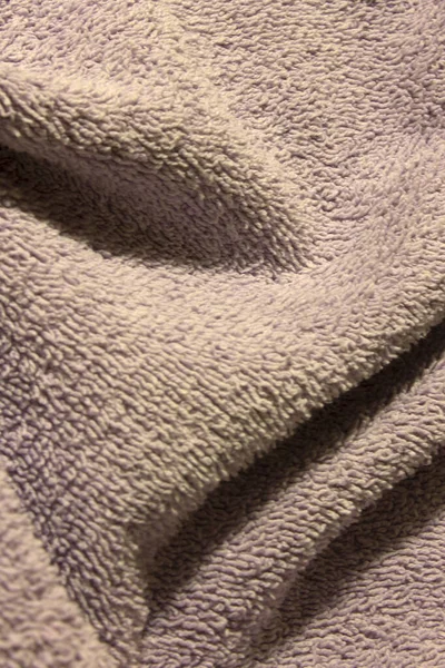 Jest Zbliżenie Fotografia Purpurowego Ręcznika Tła — Zdjęcie stockowe