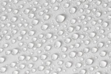 Arka planda su damlaları var. Üst Manzara. Yakın çekim..