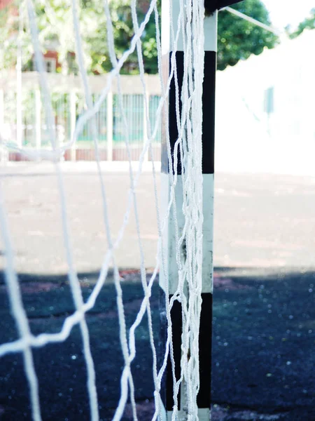 Brána cíl fotbal — Stock fotografie