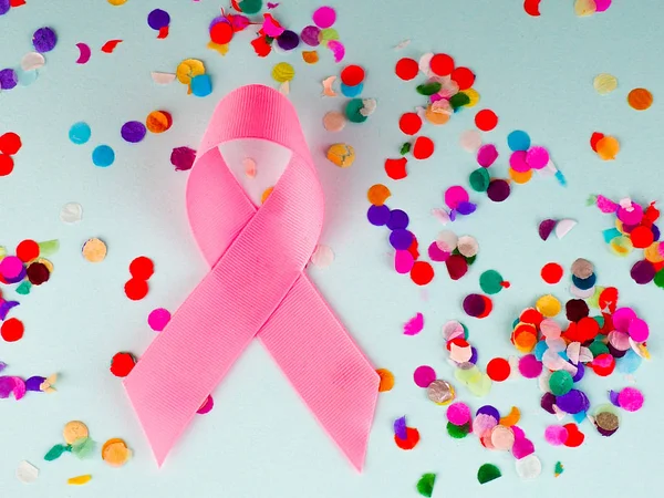 pink ribbon breast cancer, Breast cancer awareness, abdominal cancer awareness and October Pink day background.
