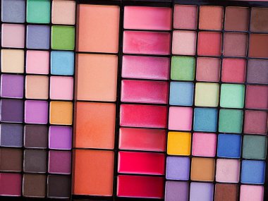 kozmetik paleti göz farı, profesyonel çok renkli göz farı paleti.