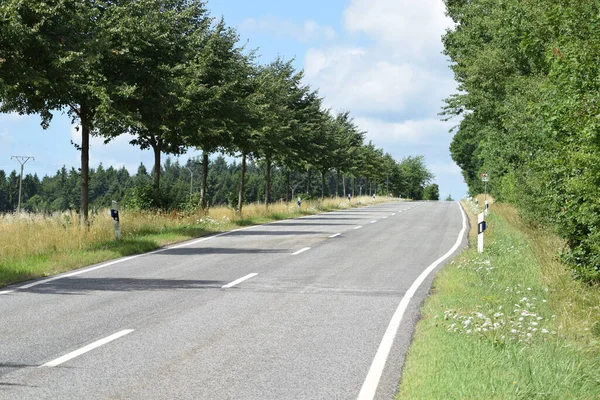 Kırsalda asfalt yol