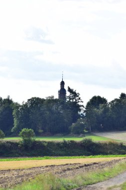 a view of the church of Fraukirch, Germany