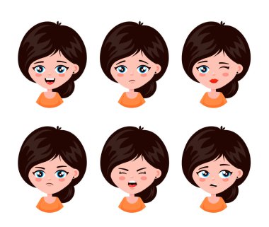 Genç güzellik sevimli kadın Bayan kız 