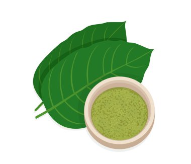 Mitragyna speciosa, kratom yaprak tozu ile 