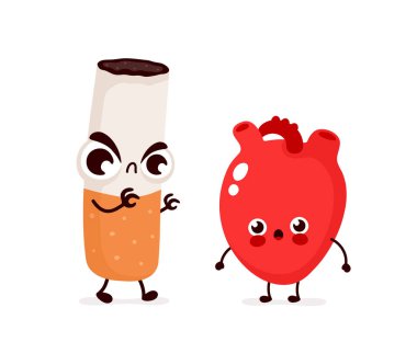 Kızgın korkunç sigara kalp öldürmek 