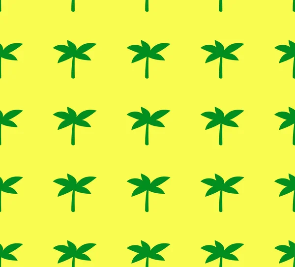 Patrón minimalista palmera sin costuras — Archivo Imágenes Vectoriales