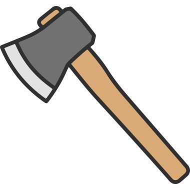 Ahşap Çizim Aracı Resimleri için Basit Satır Sanat Biçimi Baltası Ekipmanı