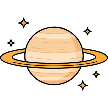 Yüzüklü ve Yıldızlı Şirin Çizgi Roman Gezegeni Simgesi