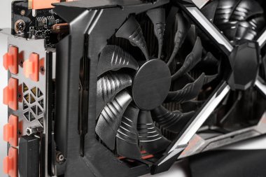 Profesyonel Pc Oyun Grafik Kartı Gpu Close Up