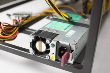 Cryptocurrency Madencilik Rig için Sunucu Gpu Güç Kaynağı