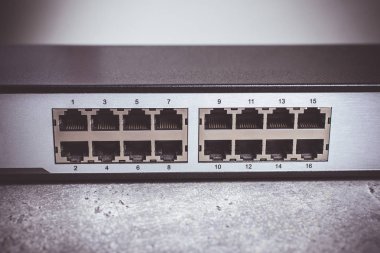 Hızlı Gigabit Ethernet Anahtarı 16 Bağlantı Noktası