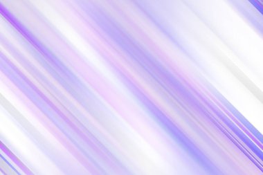 Bu yumuşak soyut arka plan, çeşitli tasarım projeleri için rüya gibi ve görsel bir doku oluşturan mor ve beyaz tonlarında çapraz çizgiler içerir..