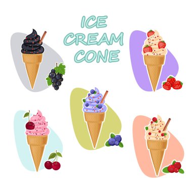 Goth siyah kömür dondurma koni, trend yaz.