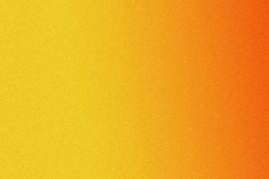Soldaki parlak sarıdan sağdaki sıcak turuncuya doğru pürüzsüz bir eğim gösteren dokulu bir arka plan..