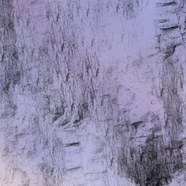 Yumuşak, sessiz renkler ve görünür fırça darbeleriyle dokulu bir yüzeyin yakın çekim, soyut görüntüsü.