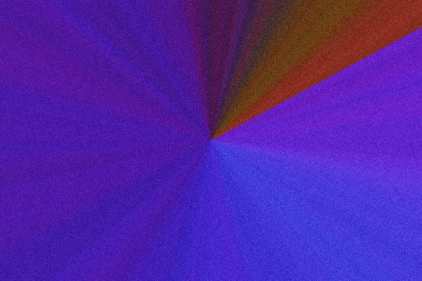 Kalıplaşmış soyut bir görüntü, parlak maviye dönüşen koyu mor bir gradyan, turuncu ve kahverengi keskin bir köşegen..