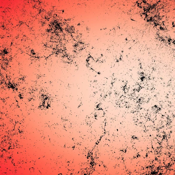 Yüksek büyütme görüntüsü, canlı, dokulu kırmızı bir yüzeye yayılmış sayısız koyu, düzensiz şekilli hücre gösteriyor..