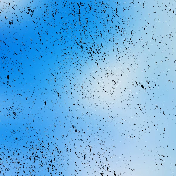 Benekli ya da benekli desenli, mavi tonlarda desenli soyut bir arka plan derinlik ve görsel ilgi yaratıyor..