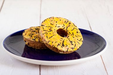 Bir tabakta güzel shortbread