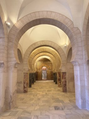 Spain: Historic Castillo de San Marcos in El Puerto de Santa Mara, a 13th-century fortress with Gothic towers and wine cellar, under summer light.