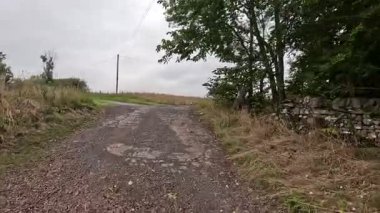 İskoçya 'nın sakin İskoç sınırlarında yürüyüş videoları, yeşil tepelerin üzerinde dönen patikalar, antik kuru taş duvarlar, çiçek açan fundalıklar, otlayan hayvanlar ve ılık ışık altında gezen Güney Uplantlarının manzaraları..